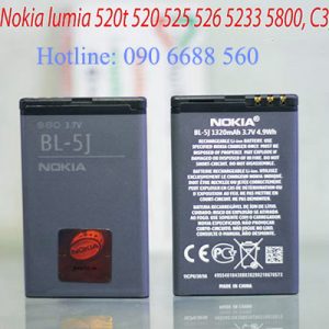 Pin Nokia BL-5J chính hãng tại trùm nokia cổ